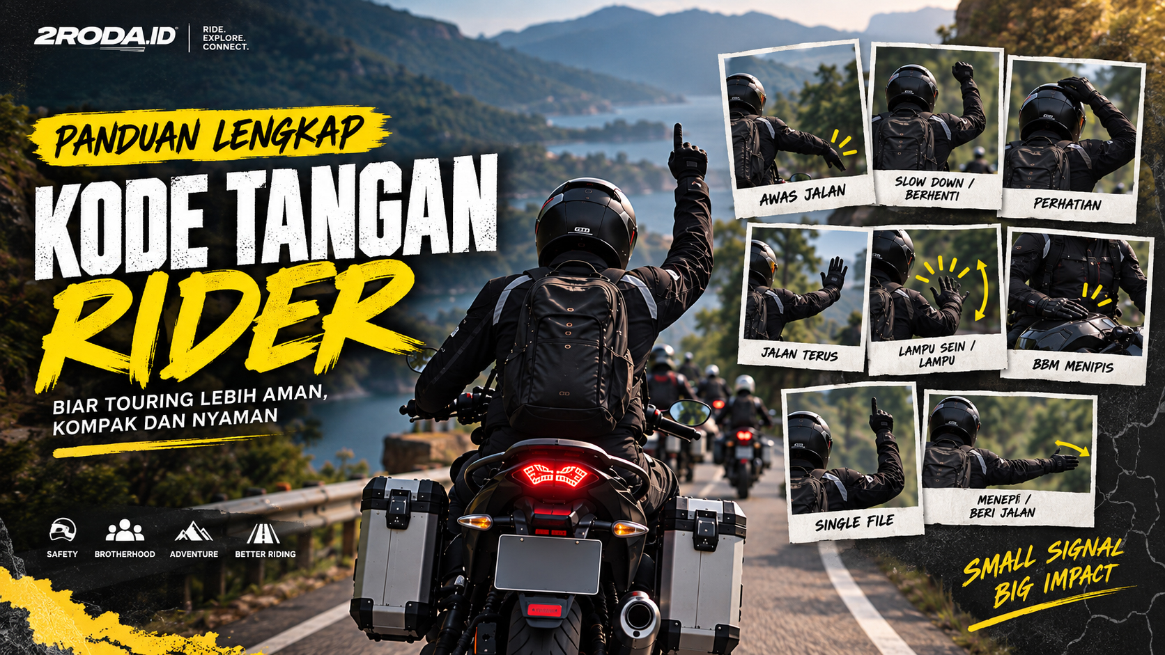 pengkodean touring bikers